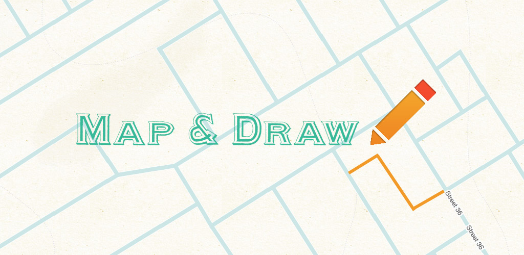 map and draw banner
